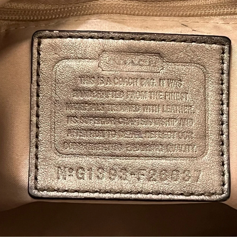 Coach Taylor Python Snake Print Bag